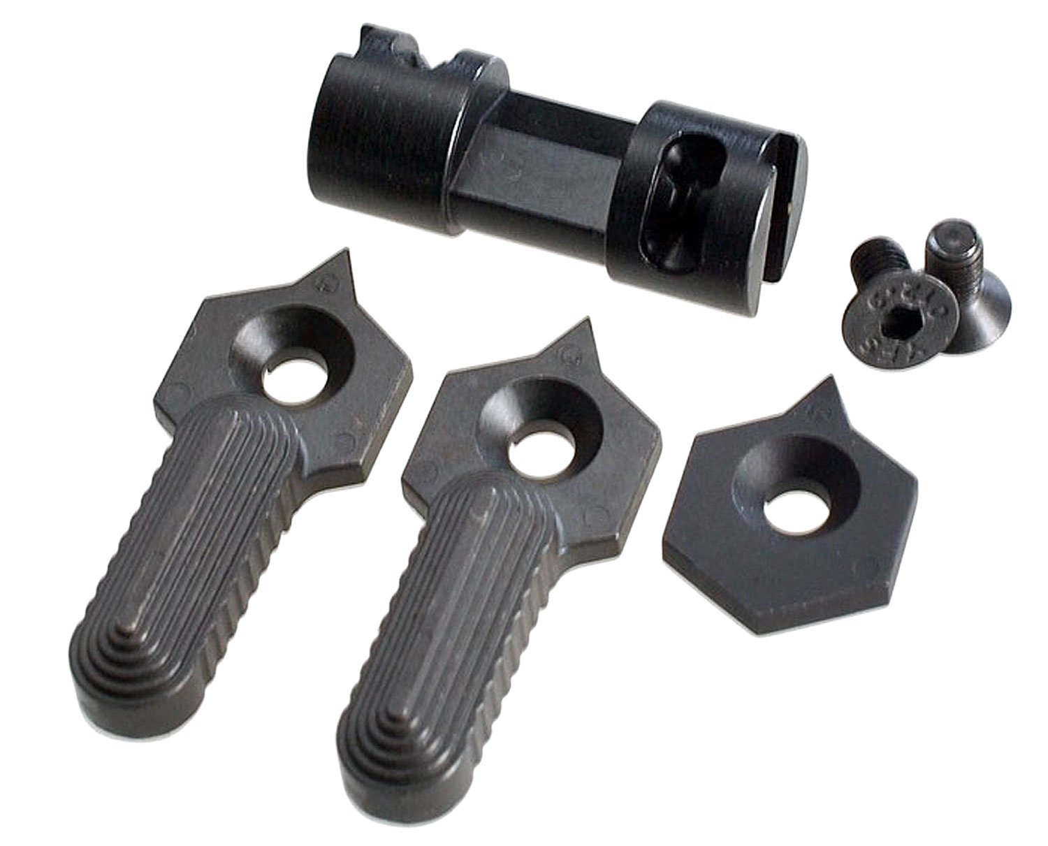 Strike Industries Hex 3-in-1 Selector Switch 60/90 Degree Black Steel - Strike Industries - HEX 3 IN 1 SELECTOR SWITCH