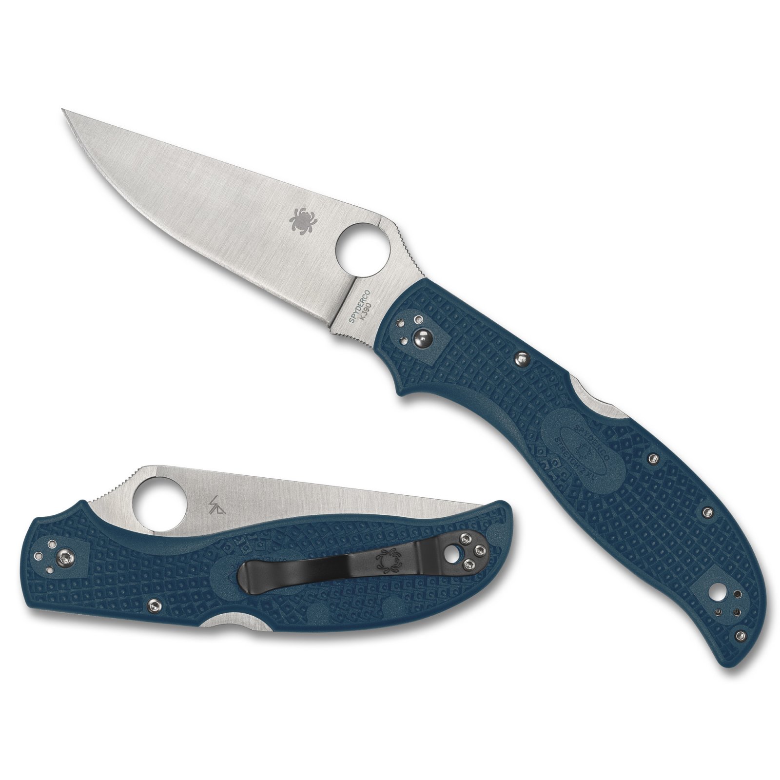 Buy Spyderco Stretch 2 XL Lightweight Knife Blue C258FPK390 online