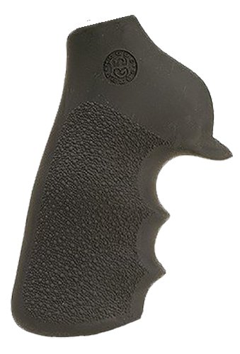 Hogue 80020 Tamer Grip Black Rubber with Finger Grooves Ruger GP100 - Hogue