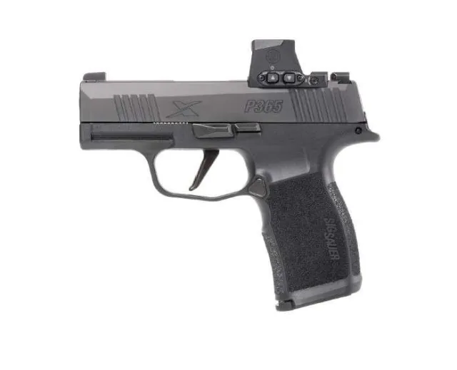 Sig Sauer P365X 9mm Luger Semi-Auto, Romeo-X Compact, 3.1'' Barrel, 10+1-Round, Black Finish