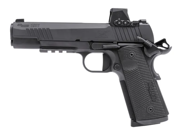 Sig Sauer W1911XR-45-BXR3-RXX 1911 X Series .45 ACP 5" Black DLC Pistol - Sig Sauer - 45 ACP