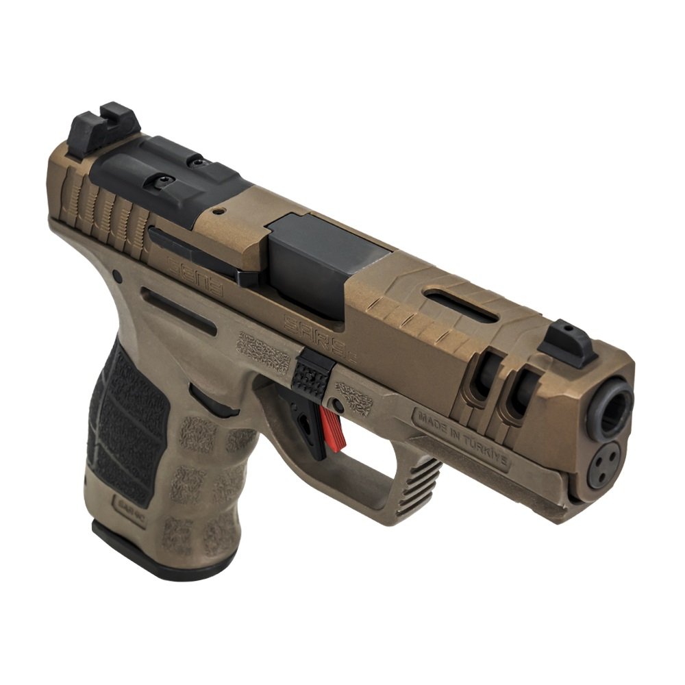 SAR USA SAR9CG3BR SAR9 C Gen3 Compact Frame 9mm Luger 15+1 4" Black... - SAR USA - 9mm