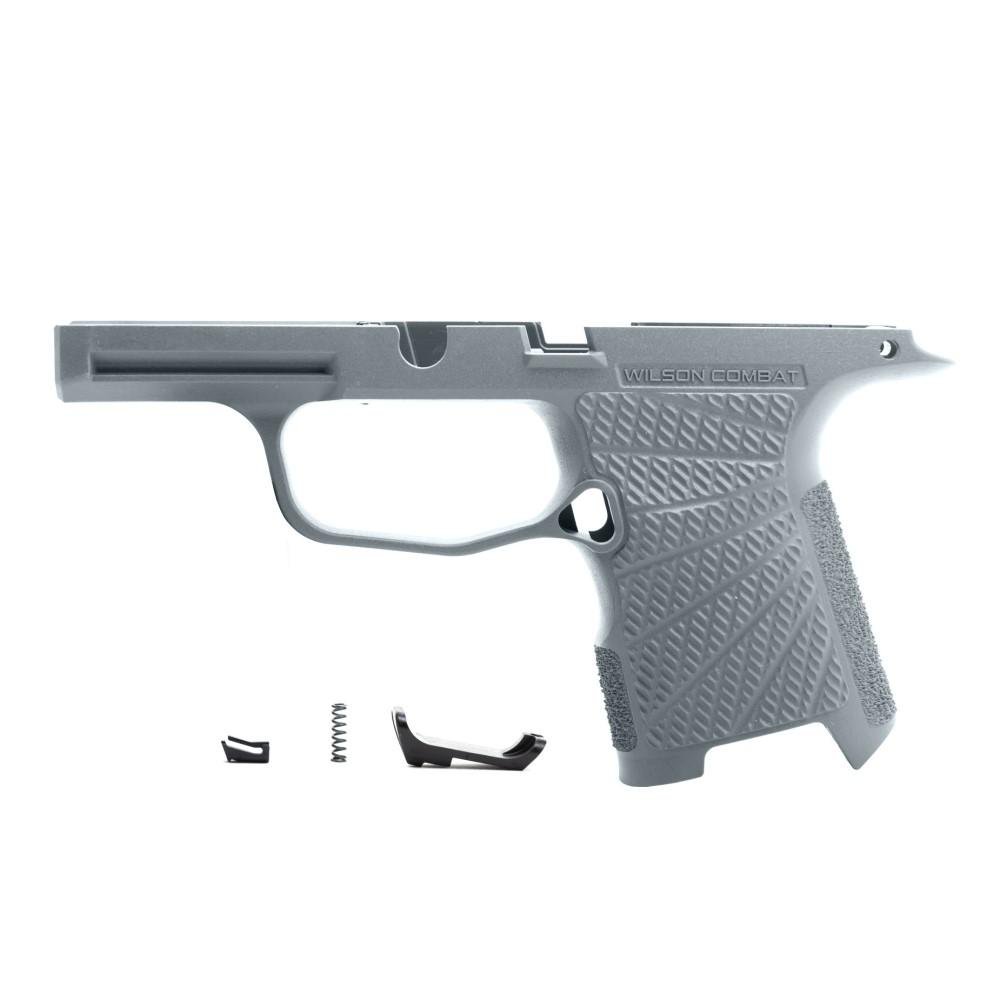 Wilson Combat 365-SG Grip Module P365 No Manual Safety Grey Polymer - Wilson Combat