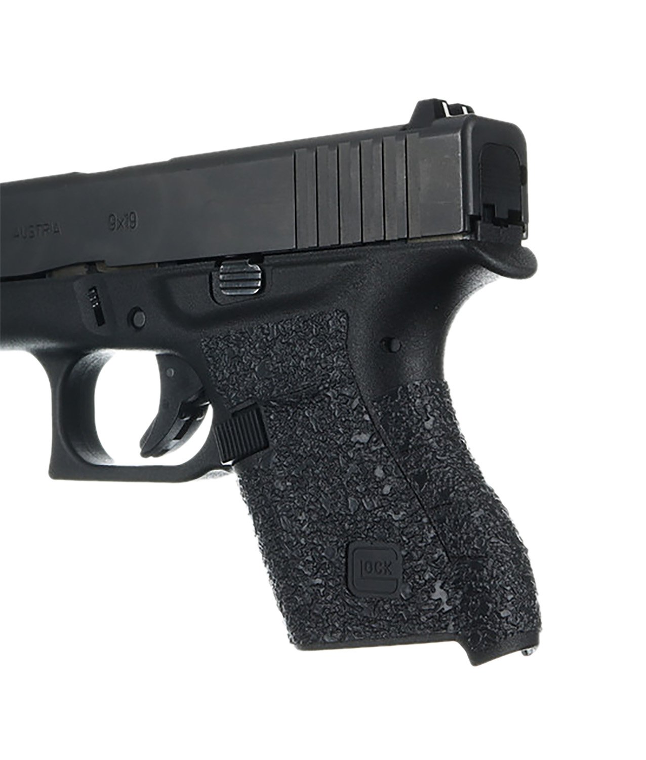 TALON 108R Adhesive Textured Black Rubber Grip for Glock 42 - TALON Grips Inc - GLOCK 42
