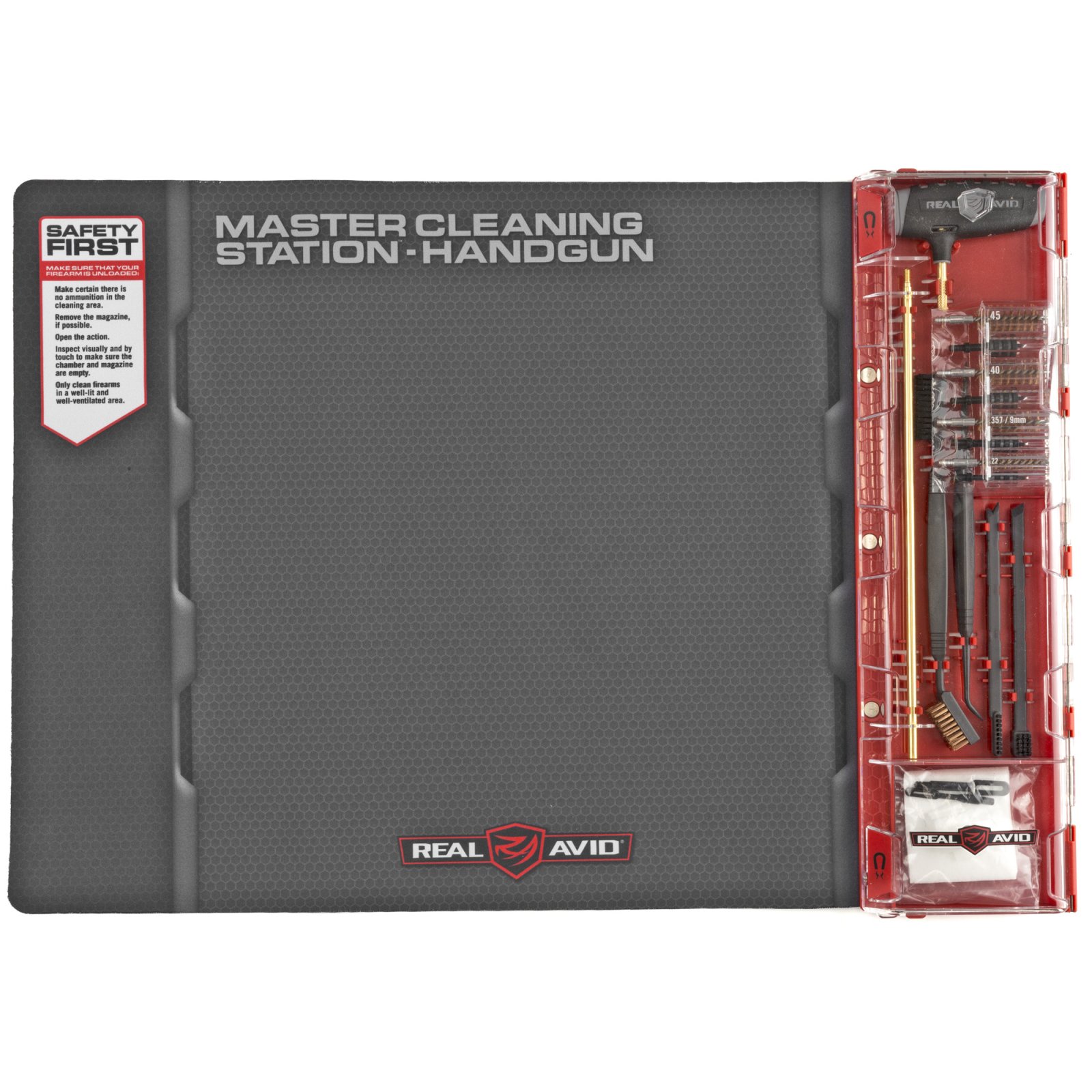 REAL AVID Master Cleaning Station for Handguns (AVMCS-P) - Real Avid - 38 Cal