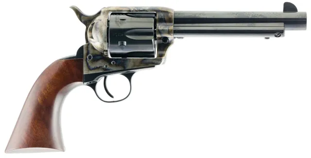 Taylors 1873 Gunfighter .45 Colt Revolver 5.5 In Blued 6-Rounds Walnut Grip - TAY - 45 Colt (LC)