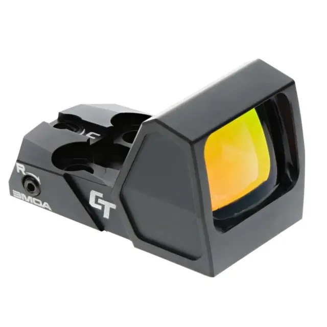 Crimson Trace CT-RAD Micro Red Dot Sight 3 MOA Black Compact 21MM - Crimson Trace - 21MM
