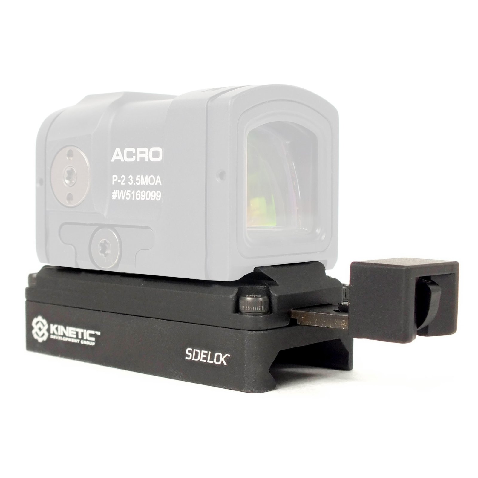 Buy Kinetic Development SID5-125 Sidelok QD Mount for Aimpoint ACRO Black online
