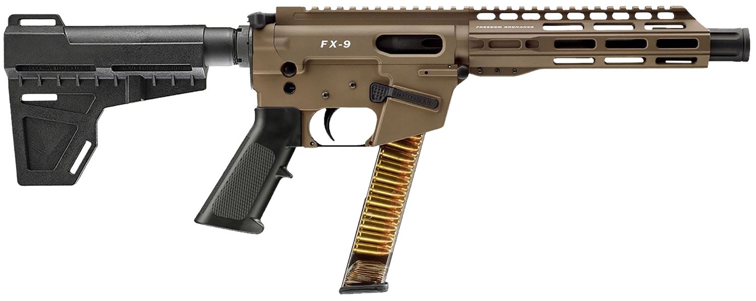 Buy FREEDOM ORDNANCE FX9P8-FDE FX9P 9mm Luger 31+1 8" Flat Dark Earth online