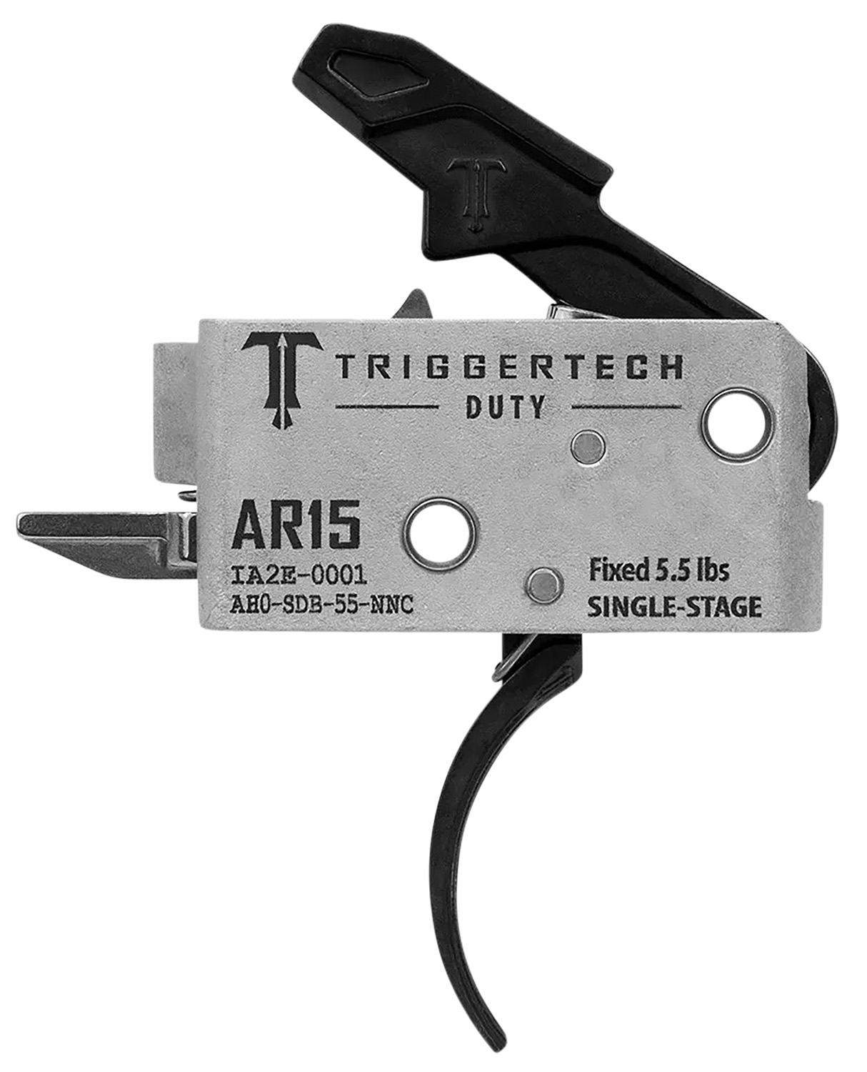 Buy TriggerTech AH0SDB55NNC AR-15 Duty Single-Stage 5.5 lbs Curved Trigger online