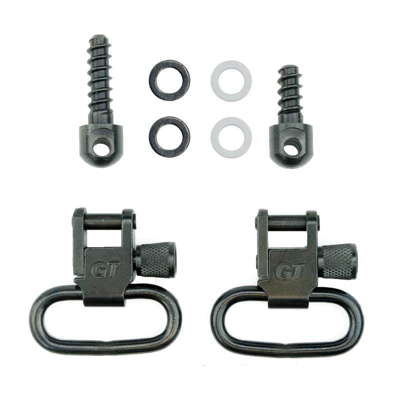 Buy Grovtec Wood Screw Forend Locking Swivel Set 1in Black GTSW23 online