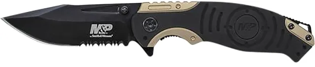 Buy Smith & Wesson M&P Folding Knife 3.50" Drop Point Serrated Blade online