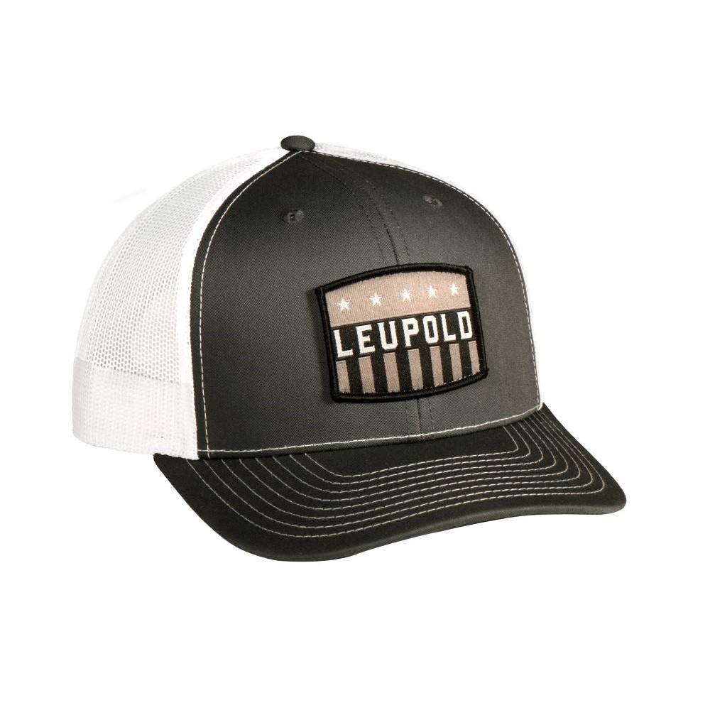 Buy Leupold USA Trucker Cap Charcoal/White online