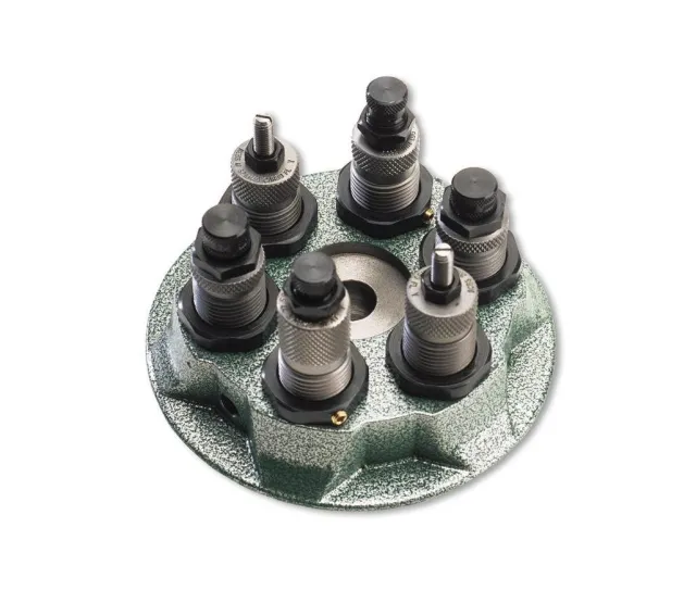 RCBS 88902 Extra Turret Head, Six Stations, 7/8"-14 Threads - RCBS