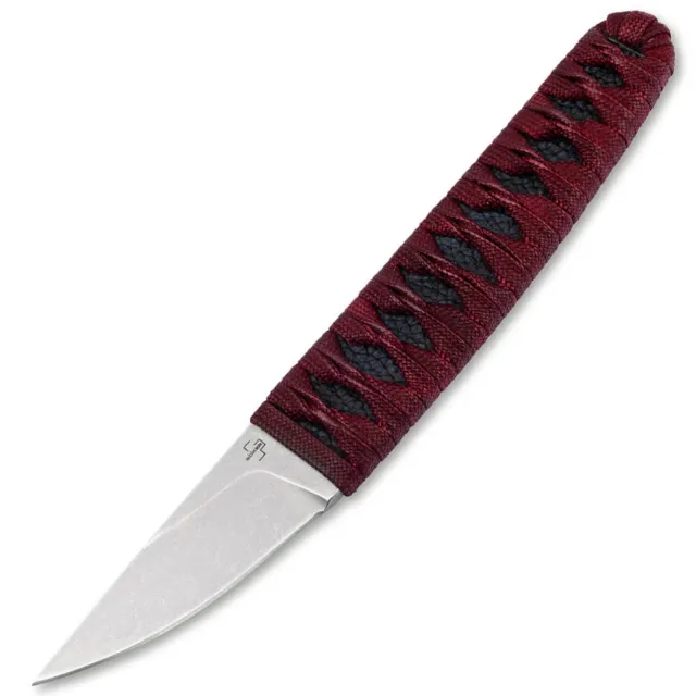 BOKER KISSAKI 2.4In Drop Point Plain Edge Stonewash - BOKER