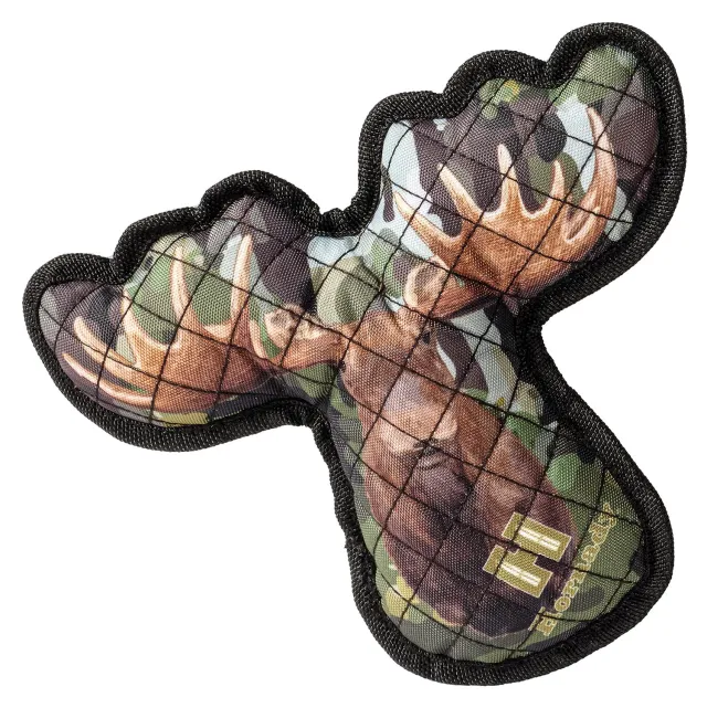 Hornady Moose Head Dog Toy Durable Camo Outdoor Accessory 99155 - Hornady