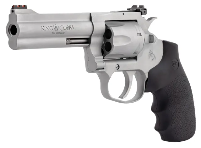 Colt ZKCOBRASM4RTS King Cobra .357 Mag 4" Matte SS Target Sights Blem
