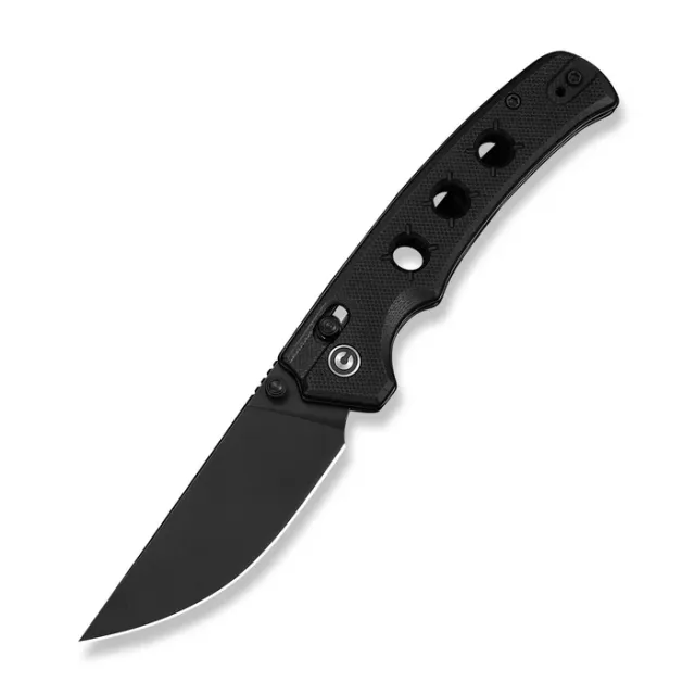 CIVIVI Noctis 2.98In Nitro-V Stonewashed Blade Black G10 - CIVIVI Knives for sale at Smoke Wagon Firearms