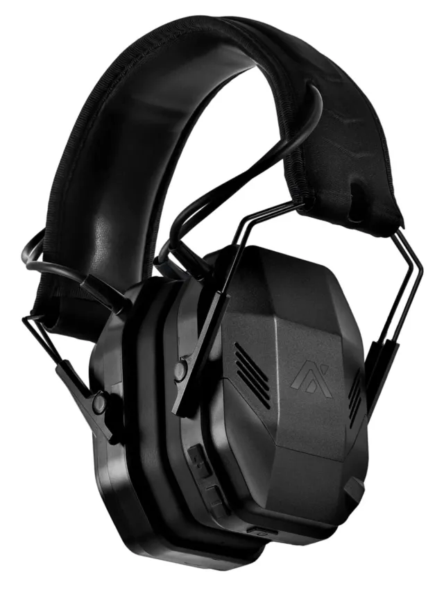 AXIL MX Electronic Ear Muffs 25dB Black MXELEE - AXIL