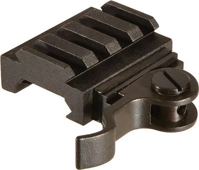 AimShot MT6117240LP QR Rail Adapter 40mm Picatinny Low Profile Black - AimShot