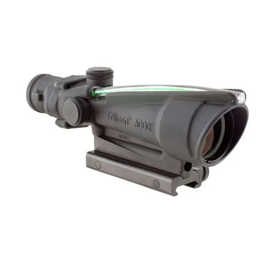 Trijicon ACOG TA11EG 3.5x35mm Green Chevron .308 BDC Thumbscrew Mount - Trijicon - 35MM for sale at Smoke Wagon Firearms