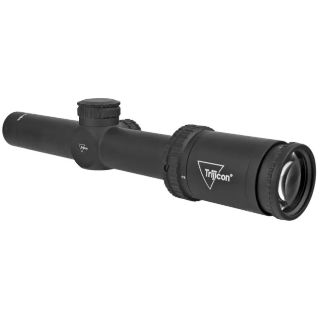 Trijicon Ascent 1-4x24mm 30mm Tube BDC Target Holds Matte Black - Trijicon - 24MM