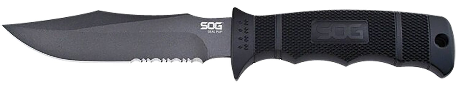SOG SEAL PUP Knife 4.75 In with Nylon Sheath M37N-CP - SOG