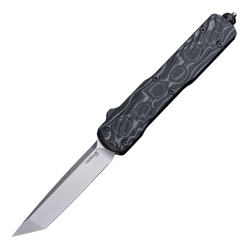Hogue Counterstrike Auto 3.35 In OTF Tanto G10 Tumbled Black - Hogue
