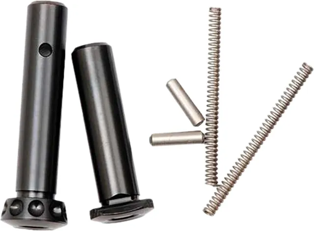 Battle Arms Development Enhanced Titanium Pin Set Black DLC AR-15