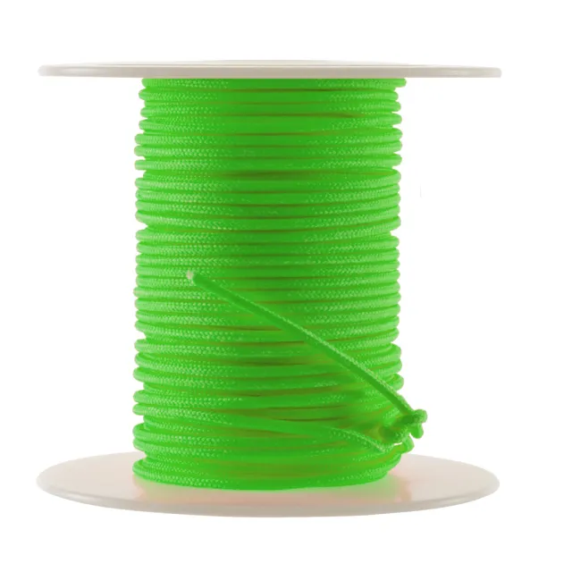 October Mountain 81396 Endure-XD Release Loop Rope Flo Green 100ft 2.5mm - October Mountain