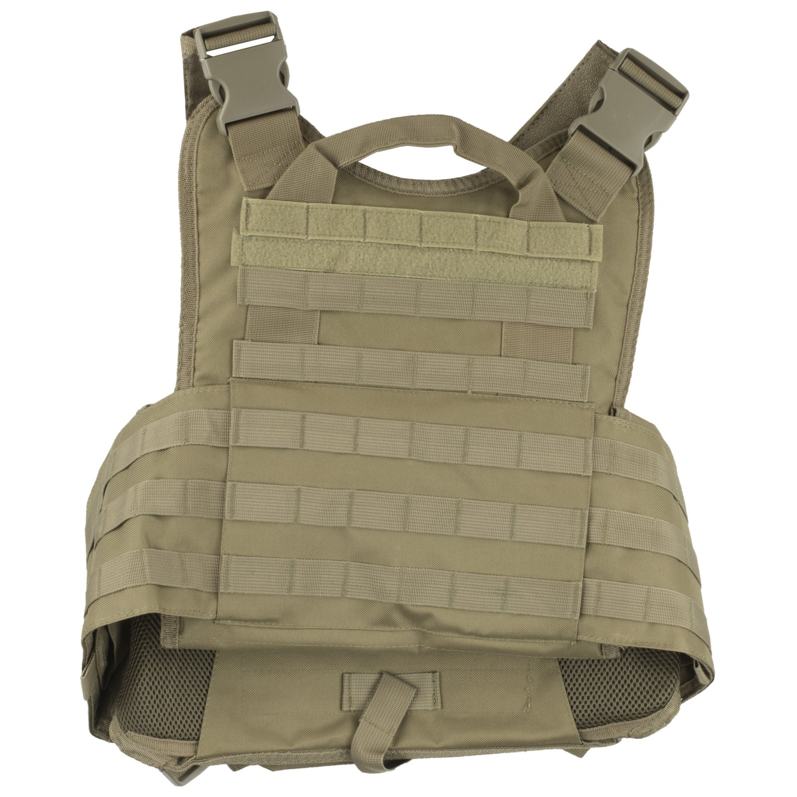 NcSTAR CVPCV2924T Plate Carrier Vest, Tan Nylon, M-2XL, PALS/MOLLE - NcSTAR