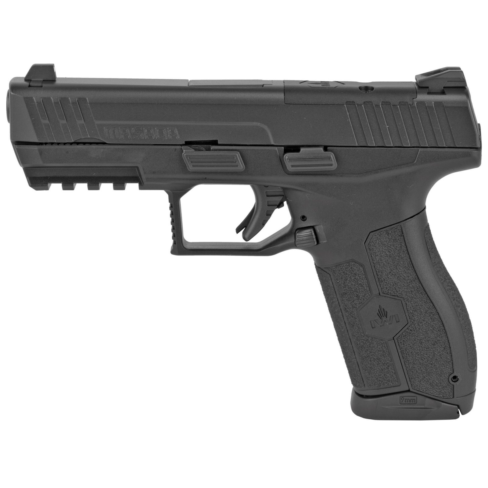 IWI US MASADA 9mm 4.10" 17+1 Black Polymer - IWI US - 9mm