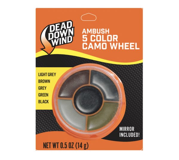 Dead Down Wind Camo Wheel 5 Color Face Paint - Dead Down Wind