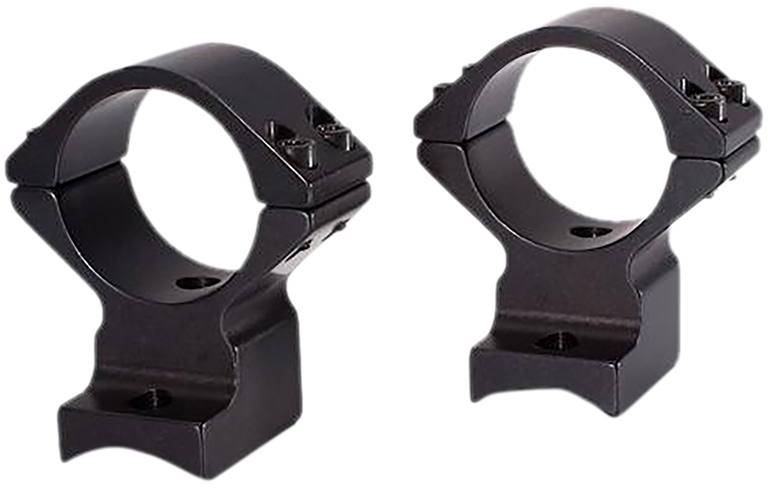 Talley 95X719 2-Piece Matte Mounts 1" High Savage Round Receiver - Talley