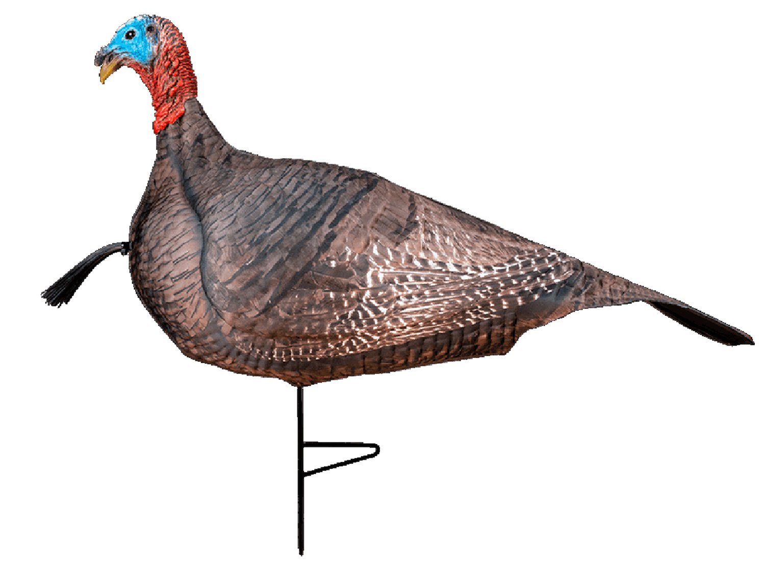 Buy Primos 69069 Photoform Jake Turkey Decoy Brown Foam Lightweight Collapsible online