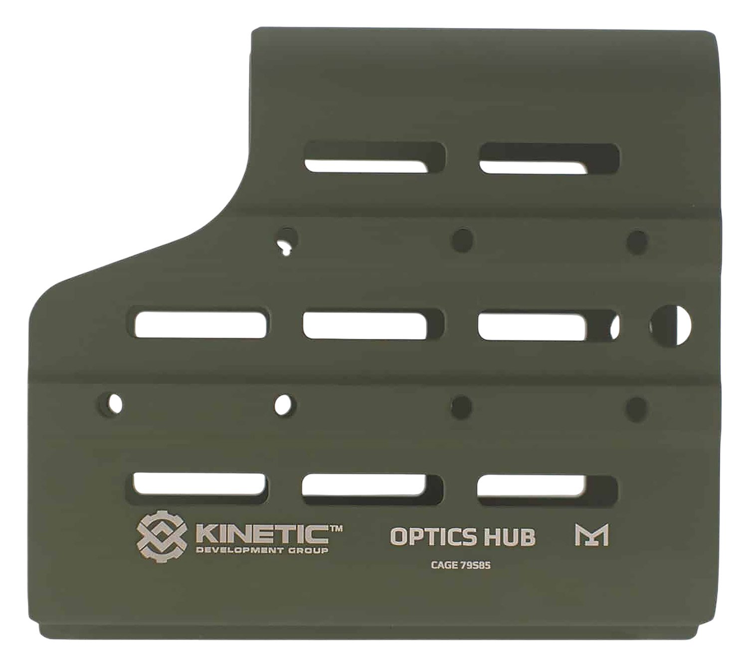 Kinetic Development Group MSH5-113 Optics Hub Spotting Scope Case Green - KDG