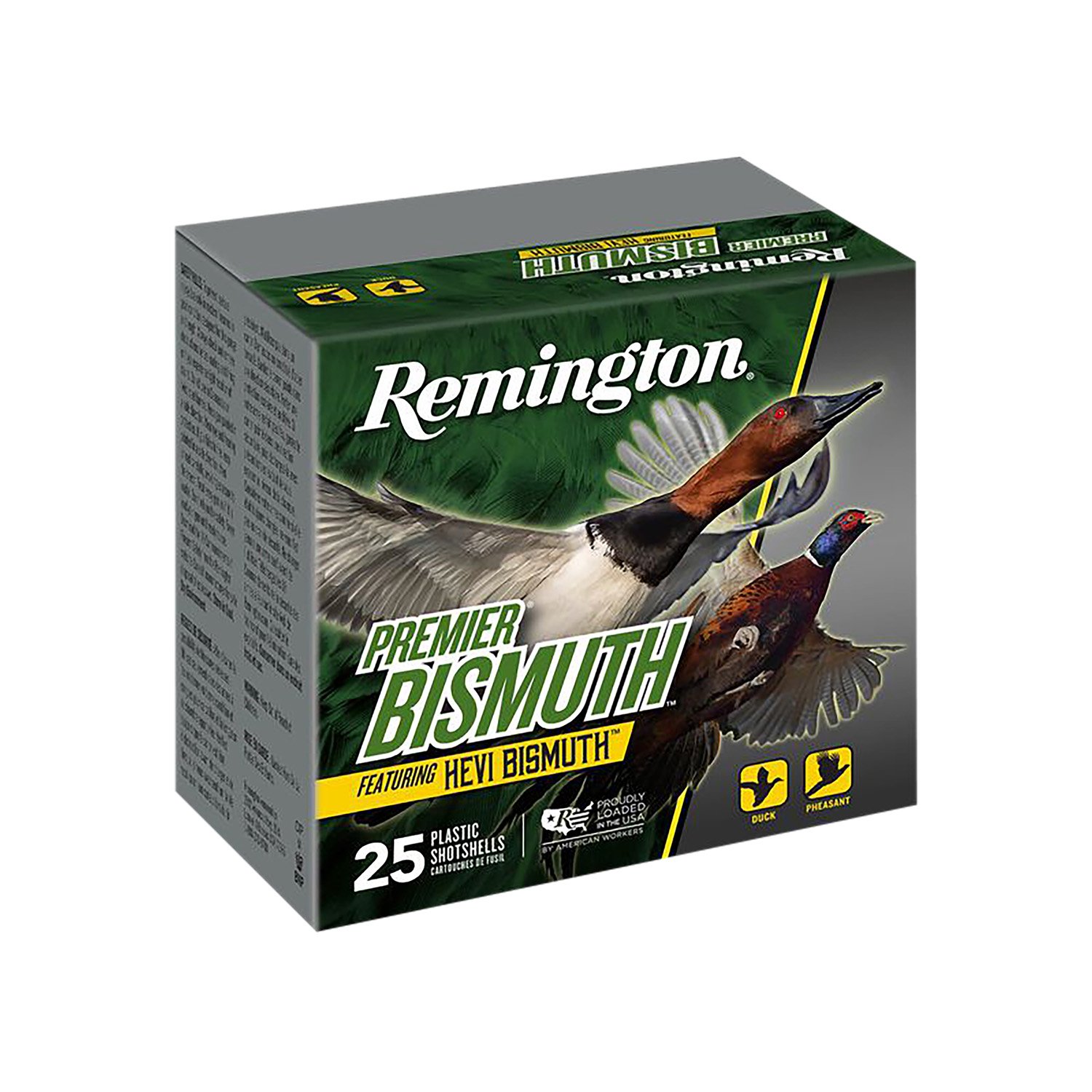 Remington R20505 12 Gauge 2.75 In #5 Bismuth 1.25 oz 25 Rounds - Remington Arms Company, LLC - 12 Gauge