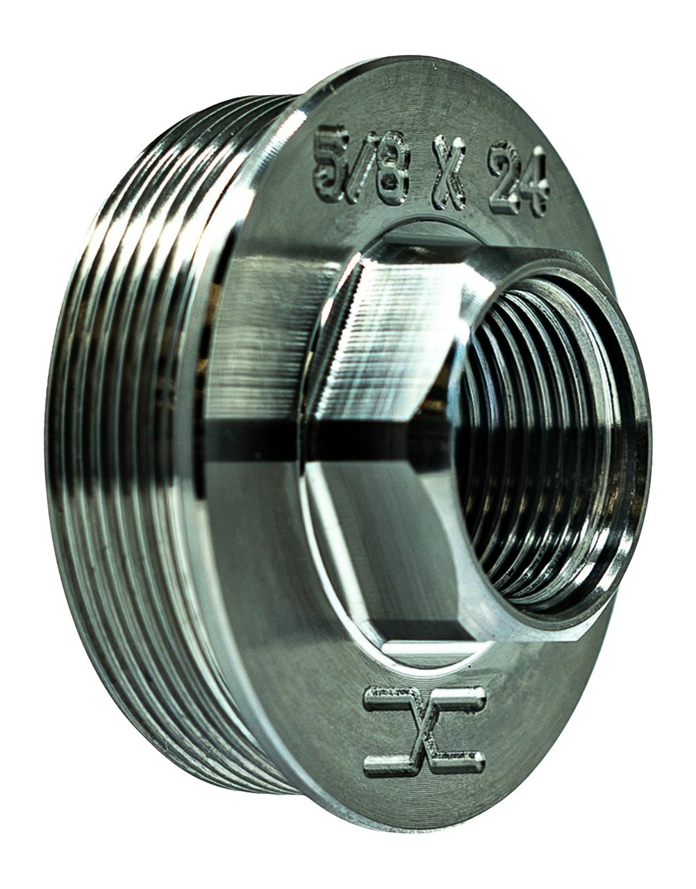 FAXON FFMDSILHUB6252402 Threaded Titanium 5/8x24 - FAXON