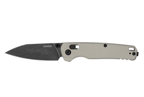 Kershaw 1360 Bel Air 3" Reverse Tanto Folding Knife Nickel Finish - Kershaw