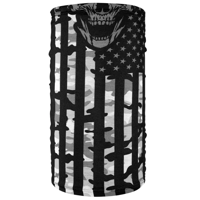 Zan Headgear Motley Tube Neck Gaiter Lightweight Seamless - Zan Headgear