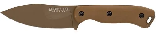KA-BAR BK19 Becker Nessmuk 4.31" Knife Tan Molle Sheath USA Made - Ka-Bar
