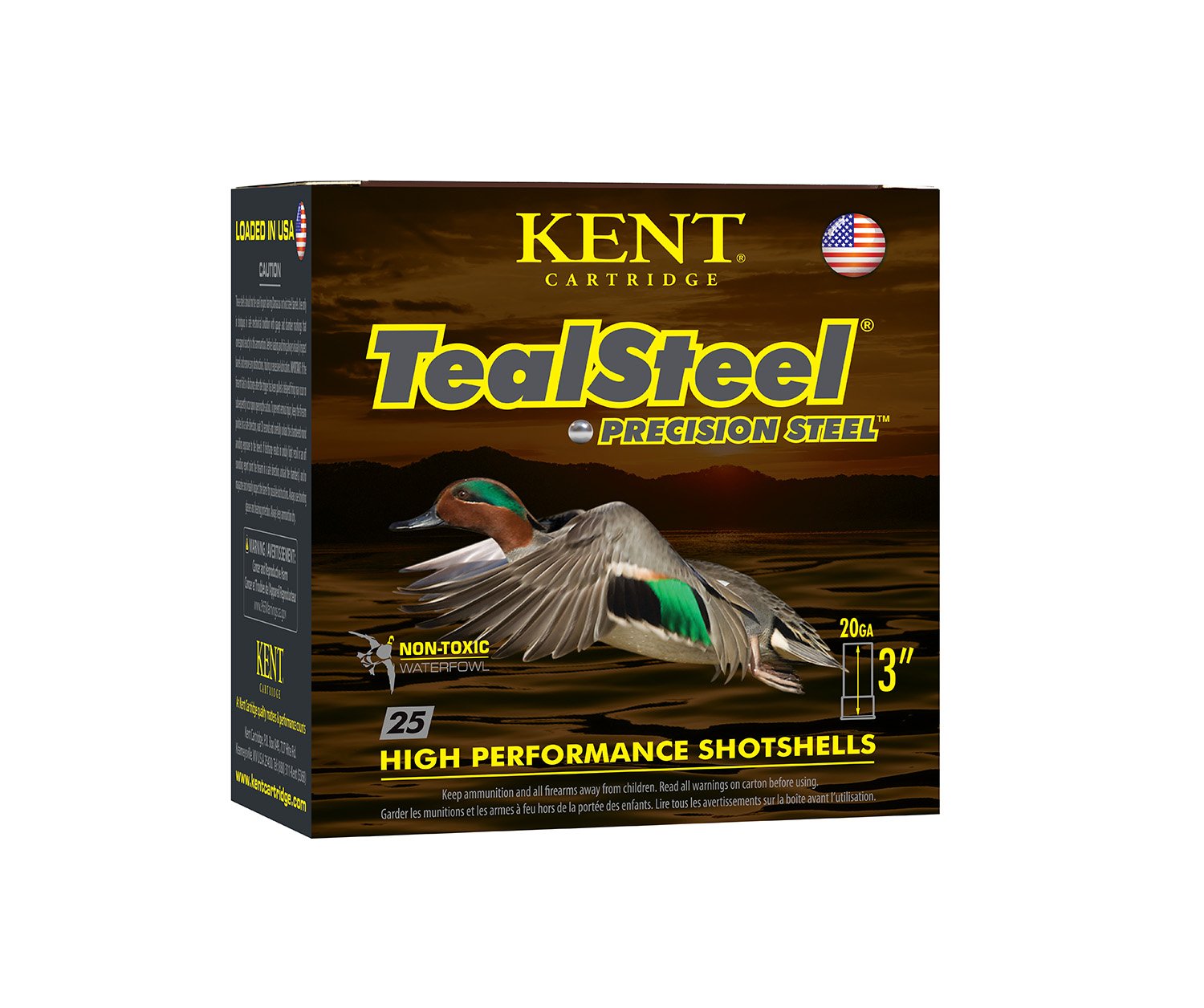 Buy Kent TealSteel 20G 3" 1oz 25BX Ammo - Precision Steel Shot, High Velocity, Reliable Performance, KTS20328-6 online