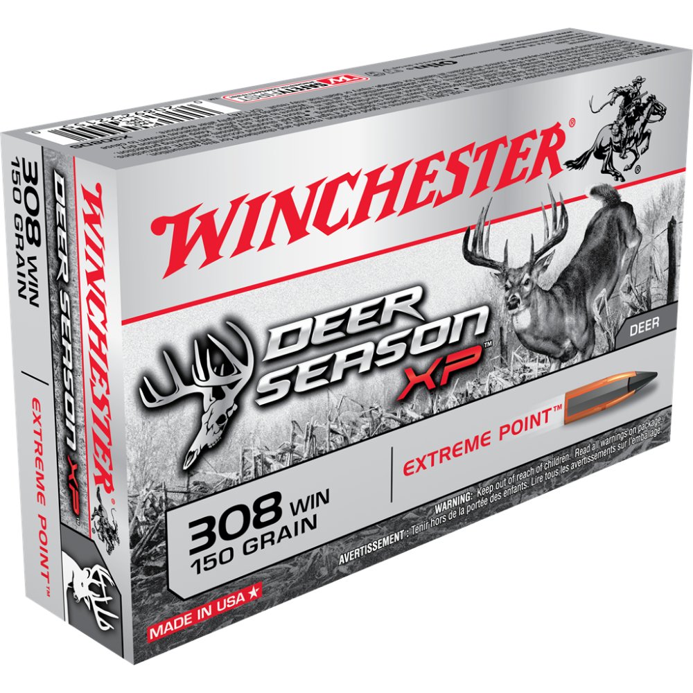 Winchester X308DS .308 Winchester 150 Grain Polymer Tipped 20 Rounds - Winchester - 308 Win