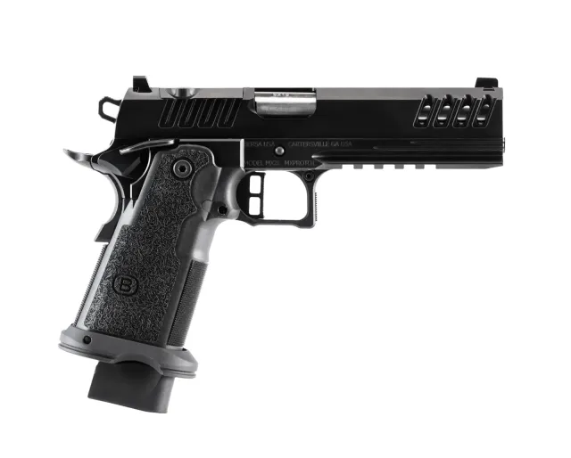 Bersa 1911 DS 9mm 5 In 17+1 Night Sight Optics Ready Stainless Steel