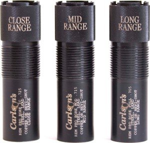 Carlsons 04509 Extended Choke Tubes 12 Gauge Stainless Steel Mid Long Range - Carlsons - .12 GAUGE