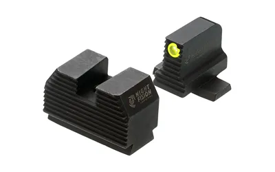 Night Fision Optics Ready Stealth Series Sights Tritium with Yellow - Night Fision