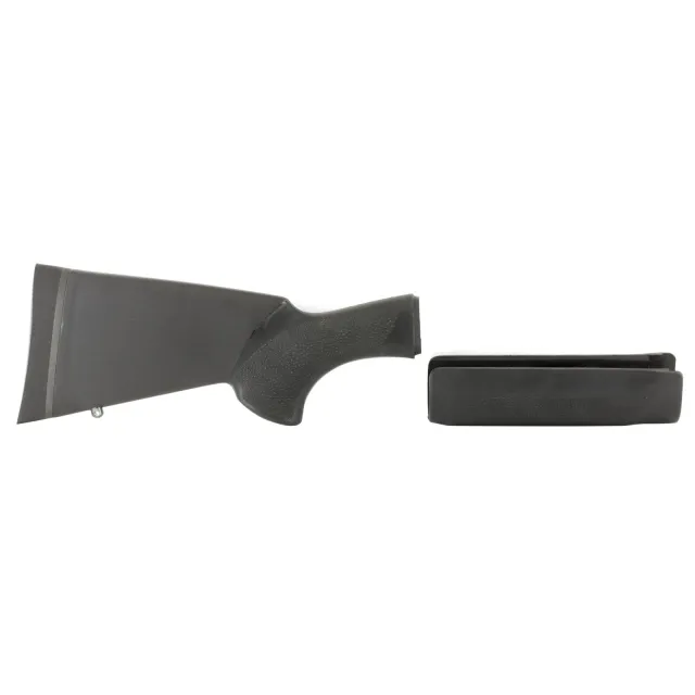 Hogue 08732 OverMolded Combo Kit Black for Remington 870 12" LOP - Hogue