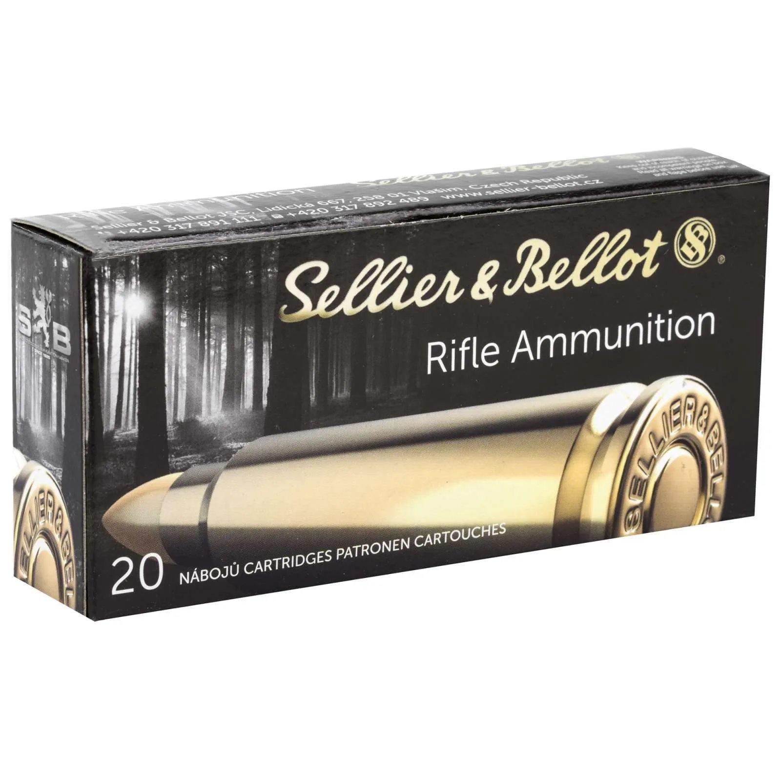 Sellier & Bellot SB765RA 7x65mmR 173gr Soft Point 20rds - Sellier & Bellot - 7x65mmR