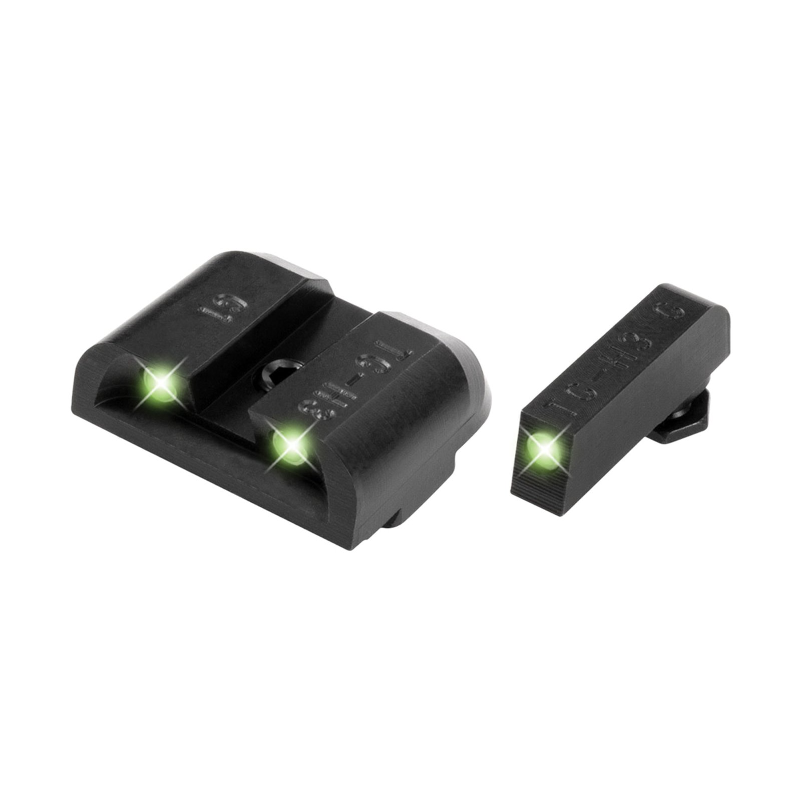 GSM Outdoors TG231G1 Tritium Glock Low Night Sights Steel - GSM Outdoors