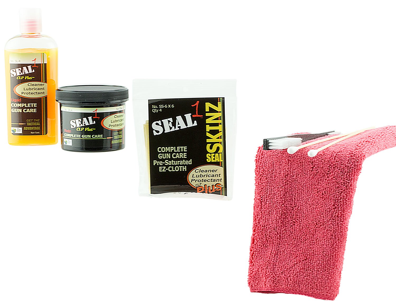 REDCON1 SKIT4 Tactical Gun Care Kit w/ CLP Plus Paste & Cleaning Tools - REDCON1